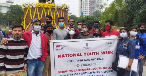 NYK celebrated National Youth Day in South Kolkata