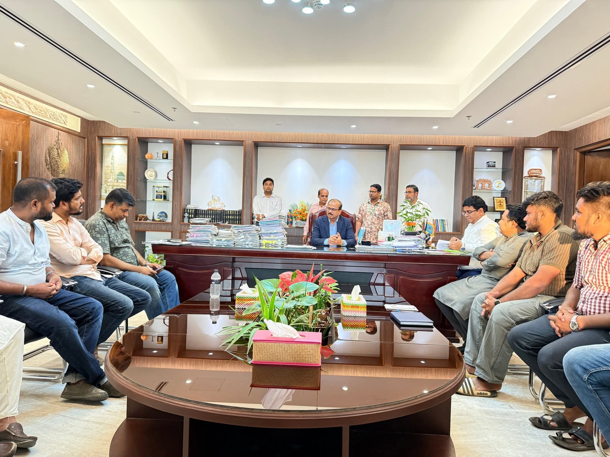 NCP expresses concern about proposed design Kadam Rasul Bridge and civic issues