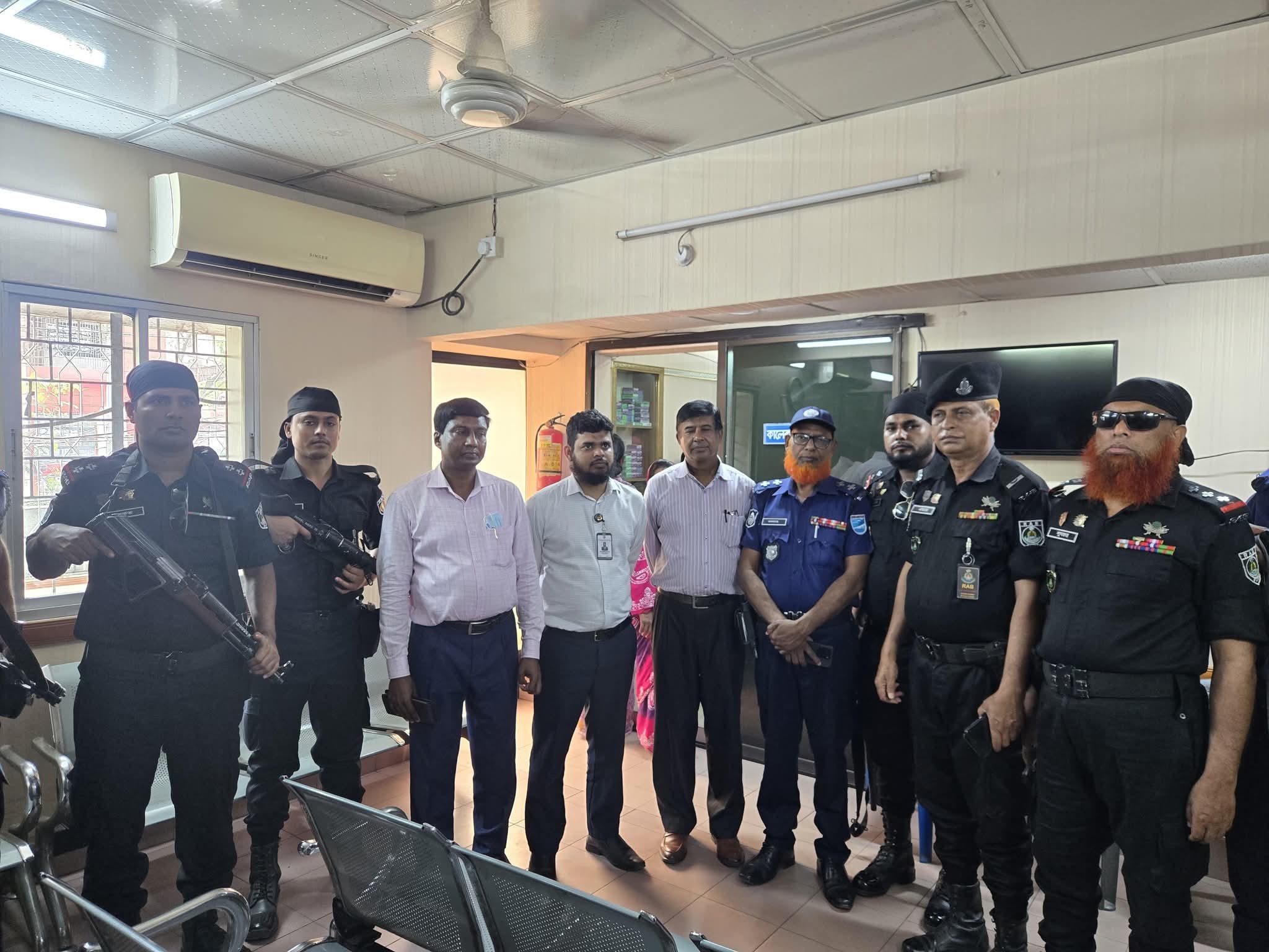 Popular Medical and Mitu Clinic fine and expedition in Narayanganj city