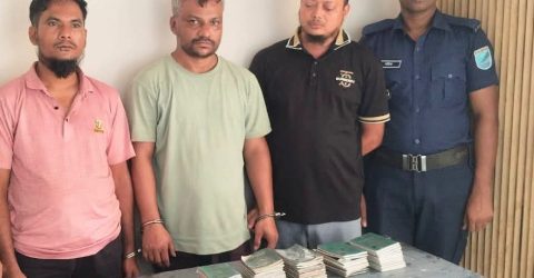 Three arrested in Narayanganj with 61 passports, 5 NIDs, and 6 seals