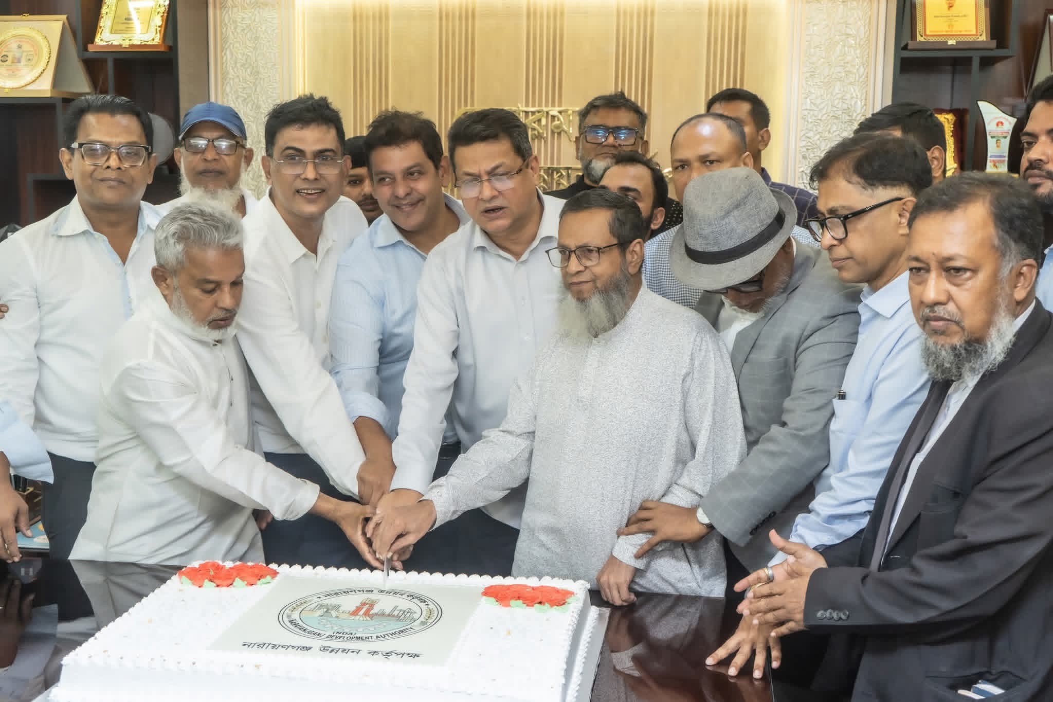 Narayanganj Development Authority (NDA) officially launched logo and activity